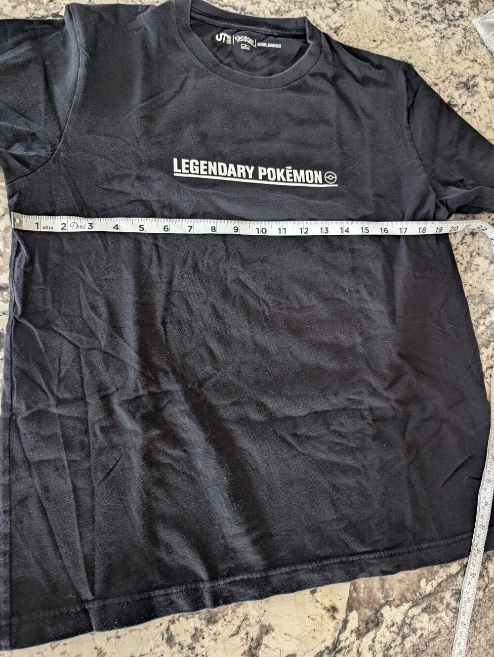 Uniqlo Legendary Pokémon Black Graphic Tee - Picture 5 of 6
